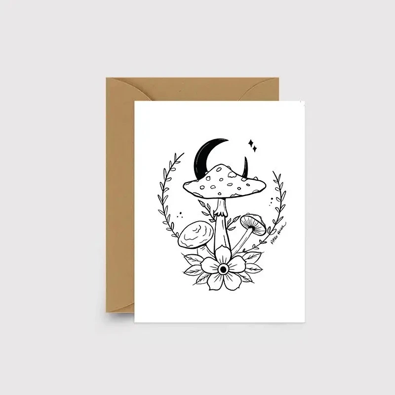 Mushroom Card