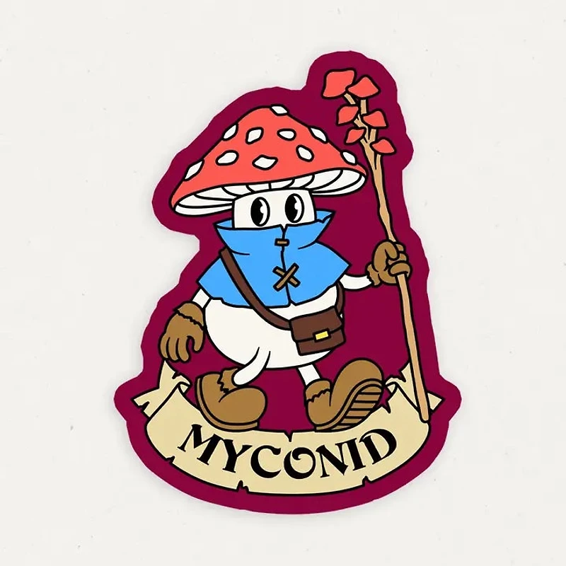Myconid Dungeons And Dragons Vinyl Sticker
