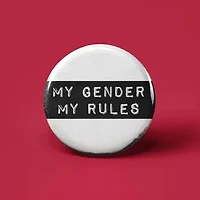My Gender My Rules Button