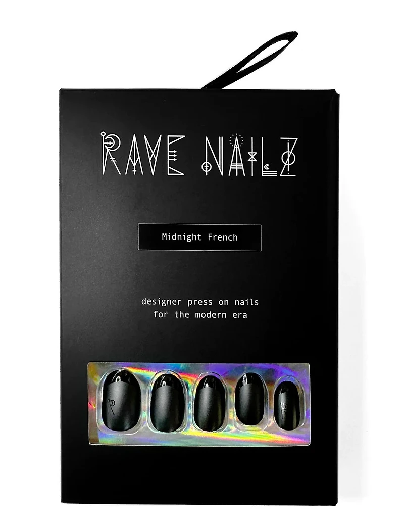 Midnight French Nailz