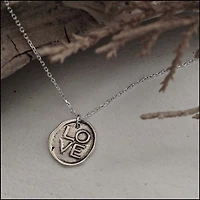 Love Sterlling Silver Necklace.