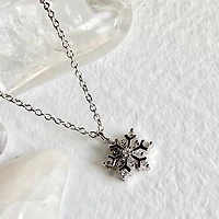 Norquay Snowflake Charm Silver