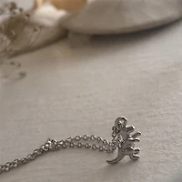 "Scotty" Tiny T-Rex Dinosaur Charm Necklace