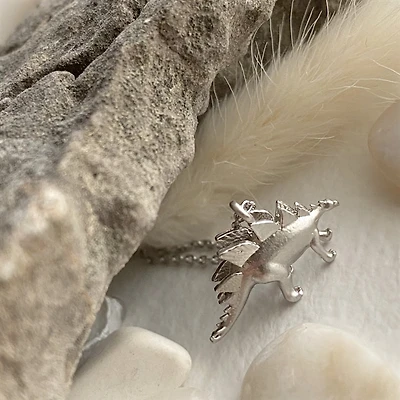 O'Connor Tiny Stegosaurus Necklace.