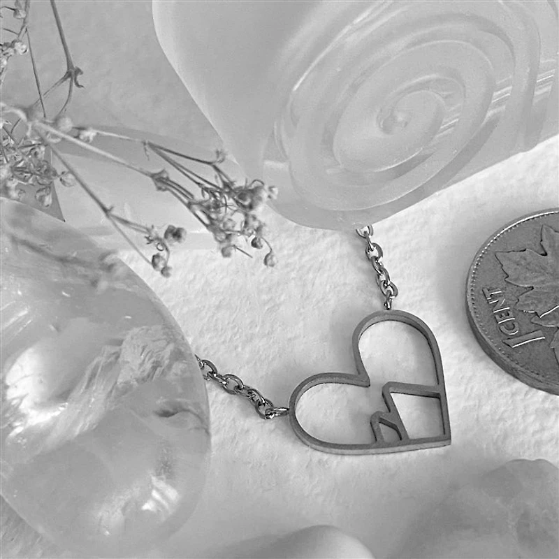 Burgess Heart of the Mountains Charm Necklace