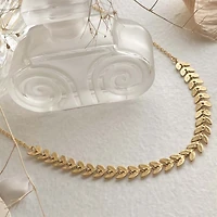 Laurel Leaf Chain Necklace