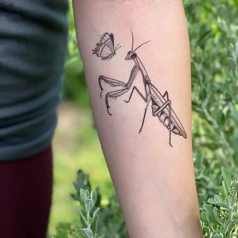 Tatuaje Temporal Mantia Religiosa