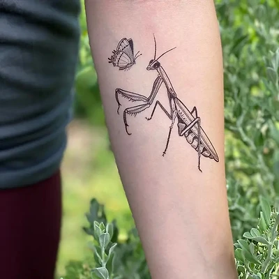 Tatuaje Temporal Mantia Religiosa