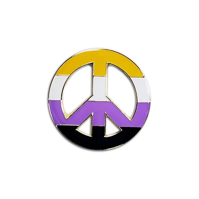 Non Binary Peace Pin