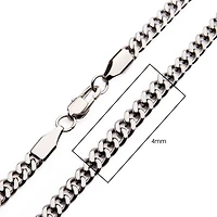 Stainless Steel Diamond Cut Curb Chain