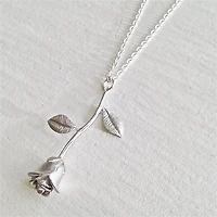 Every Rose Has Its Thorn Rose Charm
