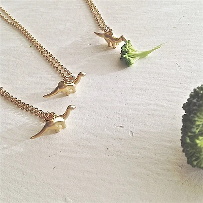 Tiny Apatosaurus Charm