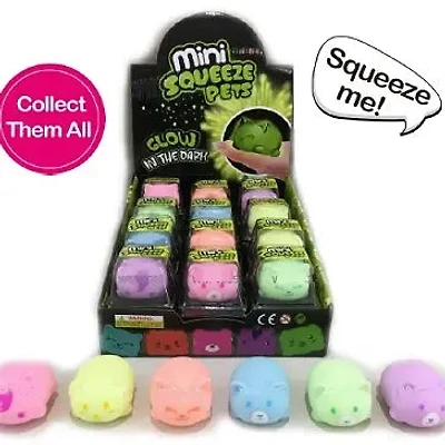 MINI SQUEEZE PETS GLOW DARK