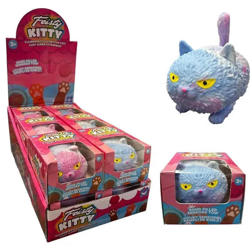 FEISTY KITTY STRETCHY CAT TOY