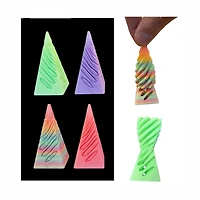 Glow In The Dark Pyramid Cone Fidgets