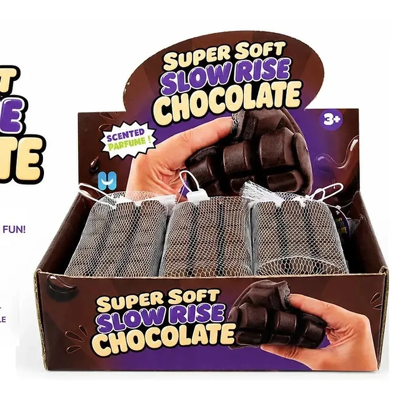 Scented Soft Slow Rise Chocolate - 6"