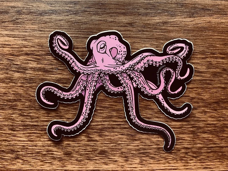 Octopus Sticker
