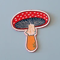 Mushroom Iron-On Patch