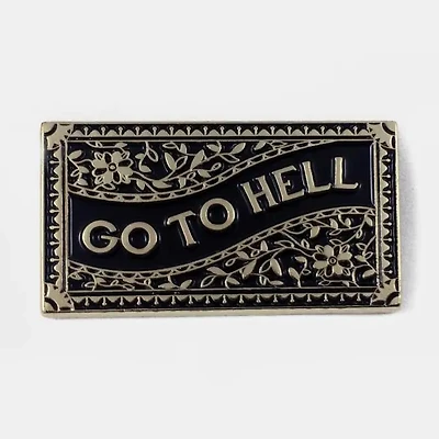Go To Hell Pin