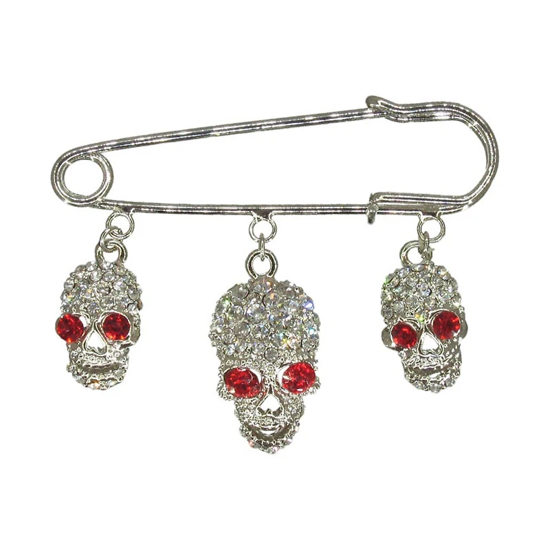 Brooch 3 Skull