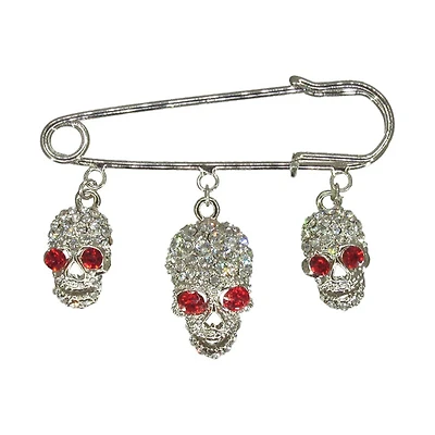 Brooch 3 Skull