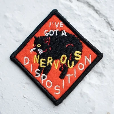 Nervous Disposition Felt Sticky Patch