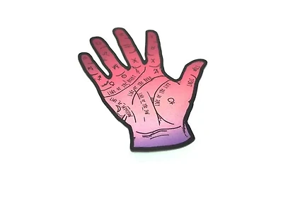 Palmistry Holographic Sticker