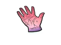 Palmistry Holographic Sticker