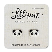 Panda Earrings