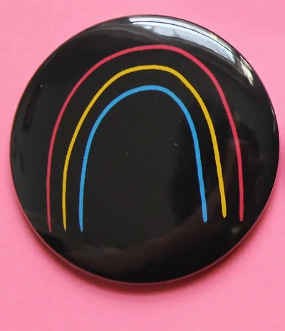 Rainbow Pan Pride Magnet