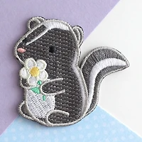 Cute Skunk Embroidered Patch