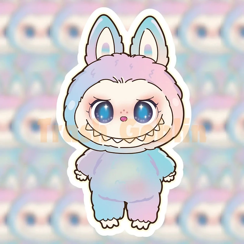 Pastel Rainbow Outfit Sticker