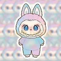Pastel Rainbow Outfit Sticker