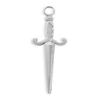 PVD Stainless Steel Dagger Charm