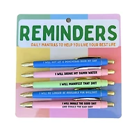 Reminders Pen Set