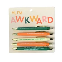 Awkward Pen Set