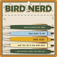 Bird Nerd Pen Set