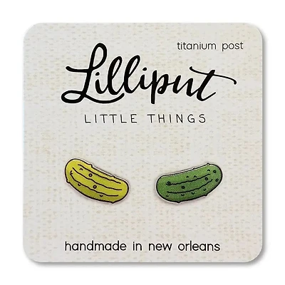 Pickle Earrings