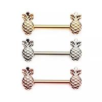 Pineapple Nipple Barbell