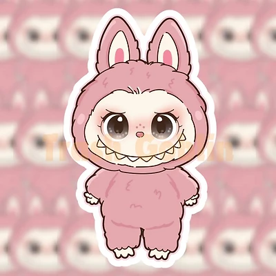 Pink Berry Sticker