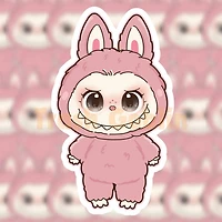 Pink Berry Sticker