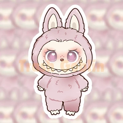 Pink Cloud Sticker