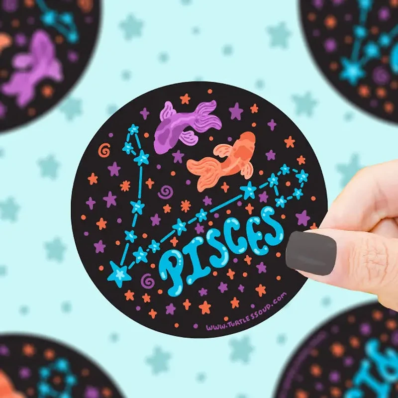 Cancer Constellation Zodiak Sticker