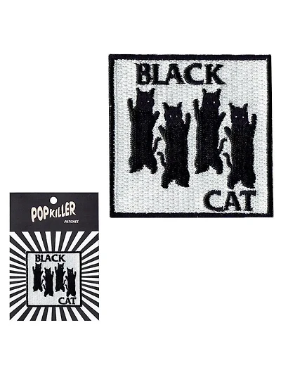 Black Cat Sew/ Iron On Patch