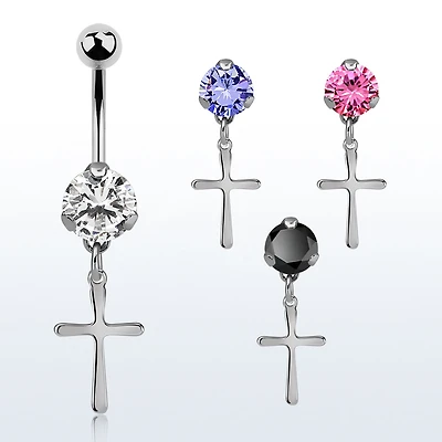 PLAIN CROSS DANGLE