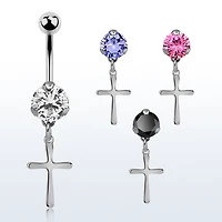 PLAIN CROSS DANGLE