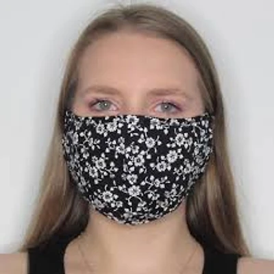 Floral Double Mask