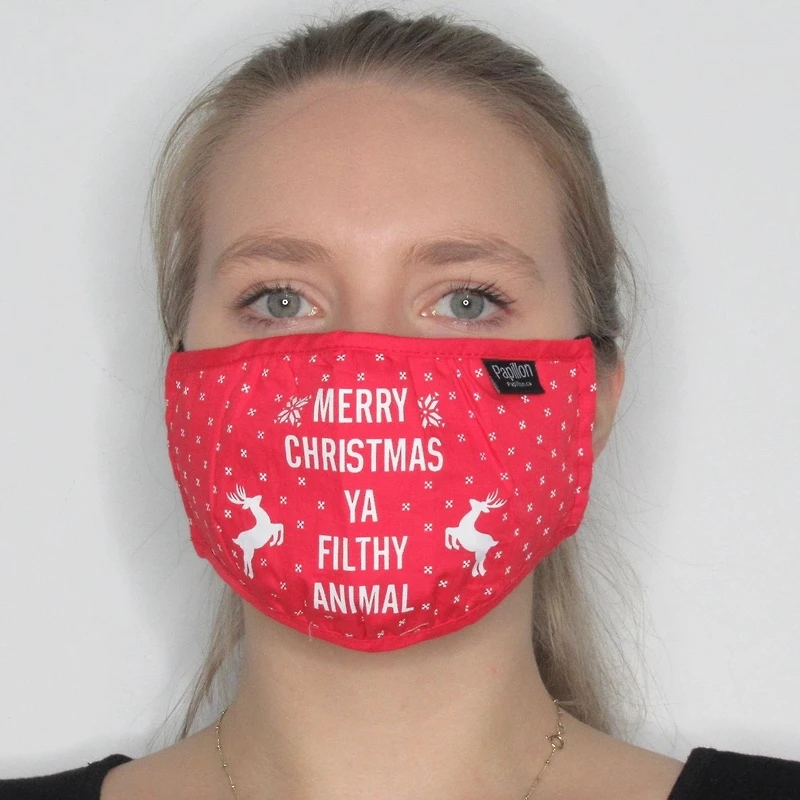 Merry Christmas Ya Filthy Animal Mask