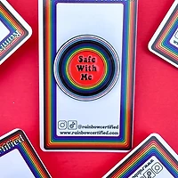 Safe With Me Pin