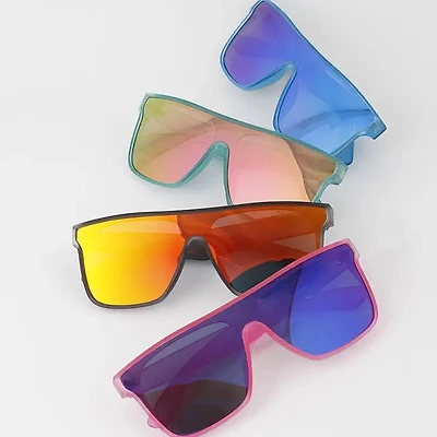 Bright Polarized Shield Sunglassess